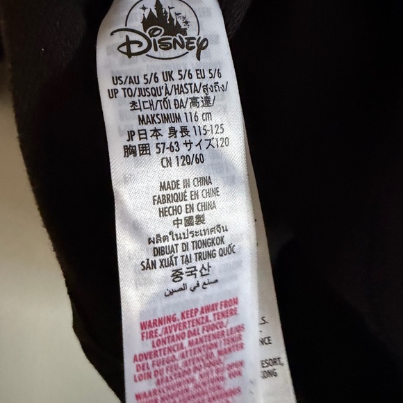 Disney Disneyland The Haunted Mansion Black Collared Sweater Dress Kids Girls - Picture 6 of 7